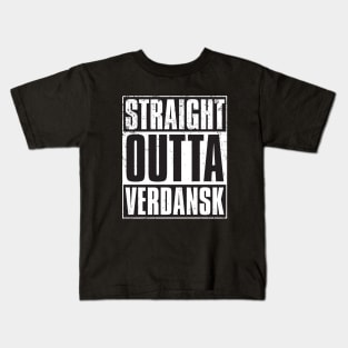 Straight Outta Verdansk Kids T-Shirt